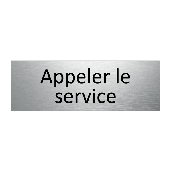 Appeler le service