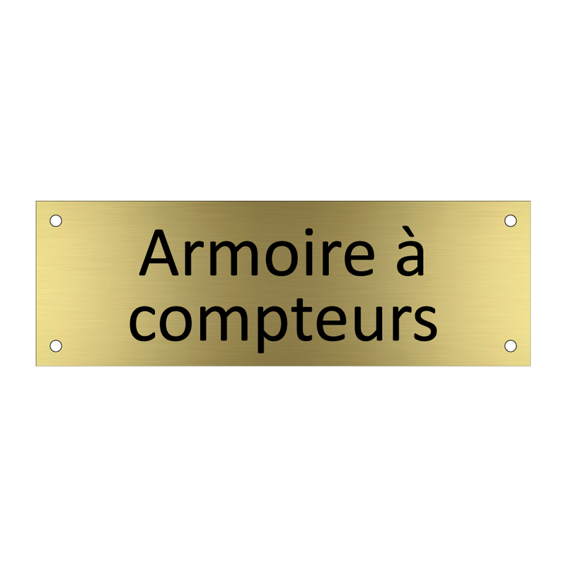 Armoire à compteurs