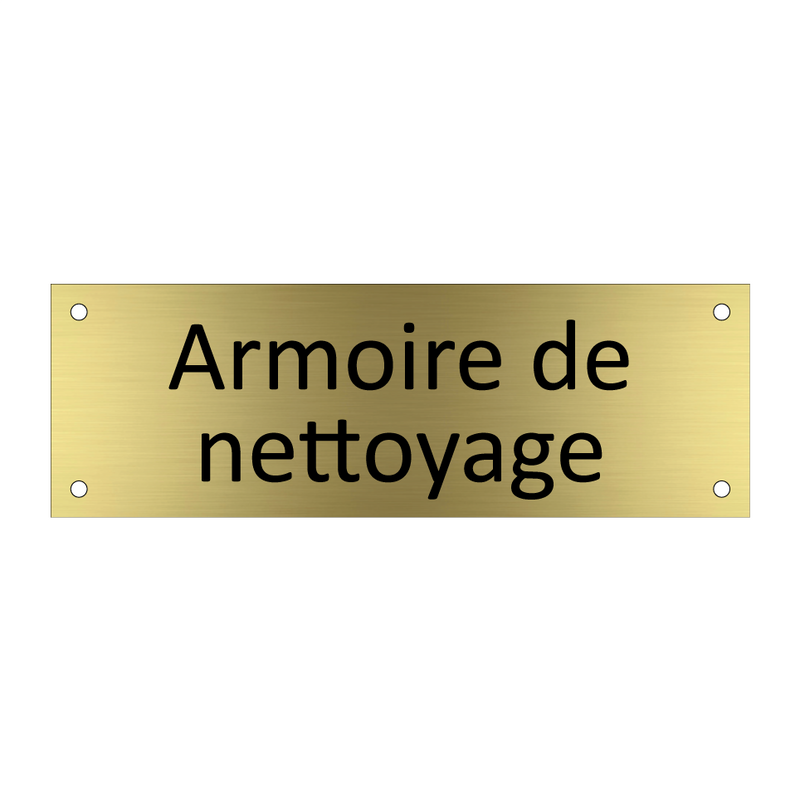 Armoire de nettoyage