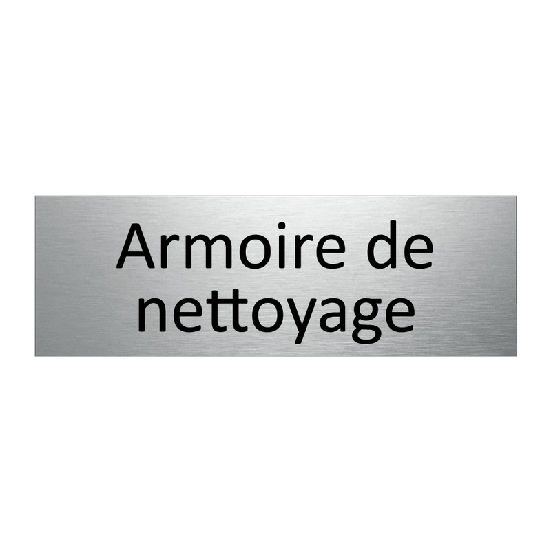 Armoire de nettoyage