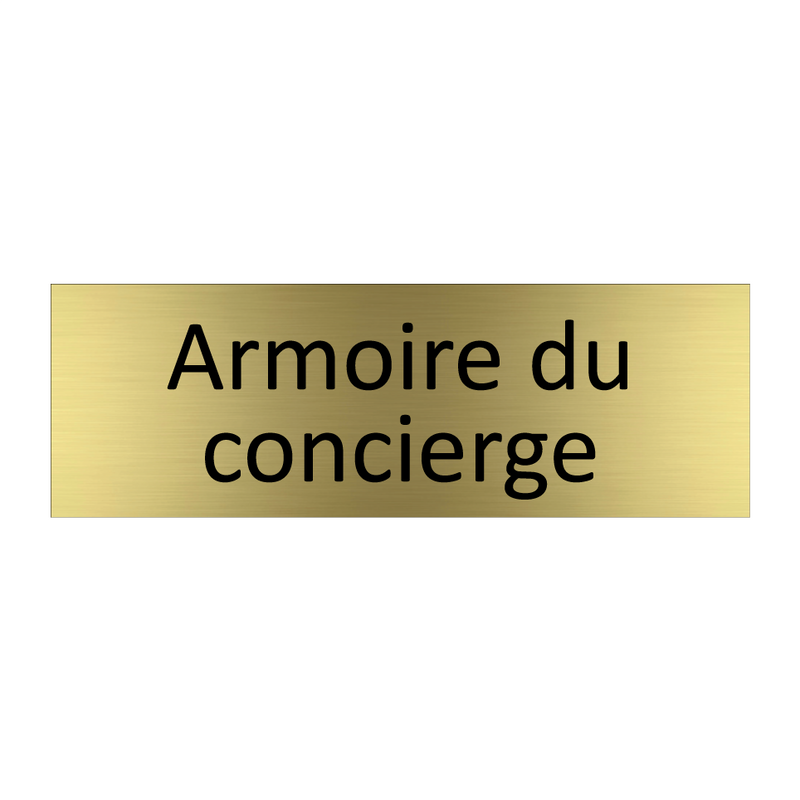 Armoire du concierge