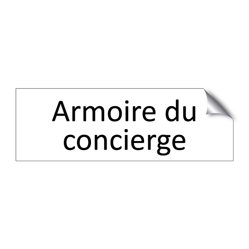 Armoire du concierge