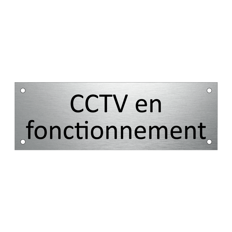 CCTV en fonctionnement