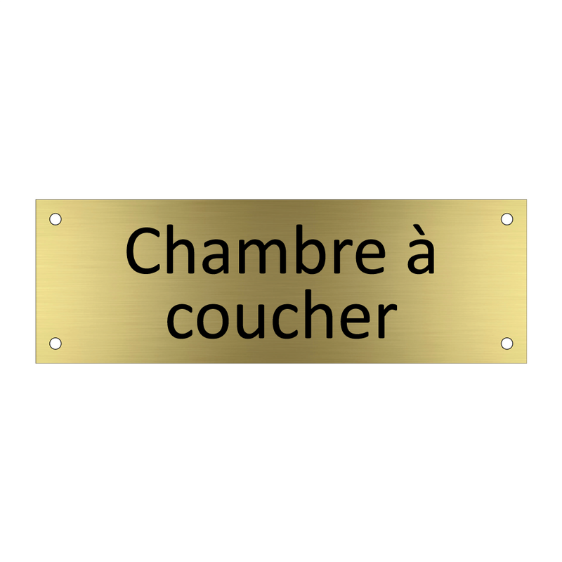 Chambre à coucher