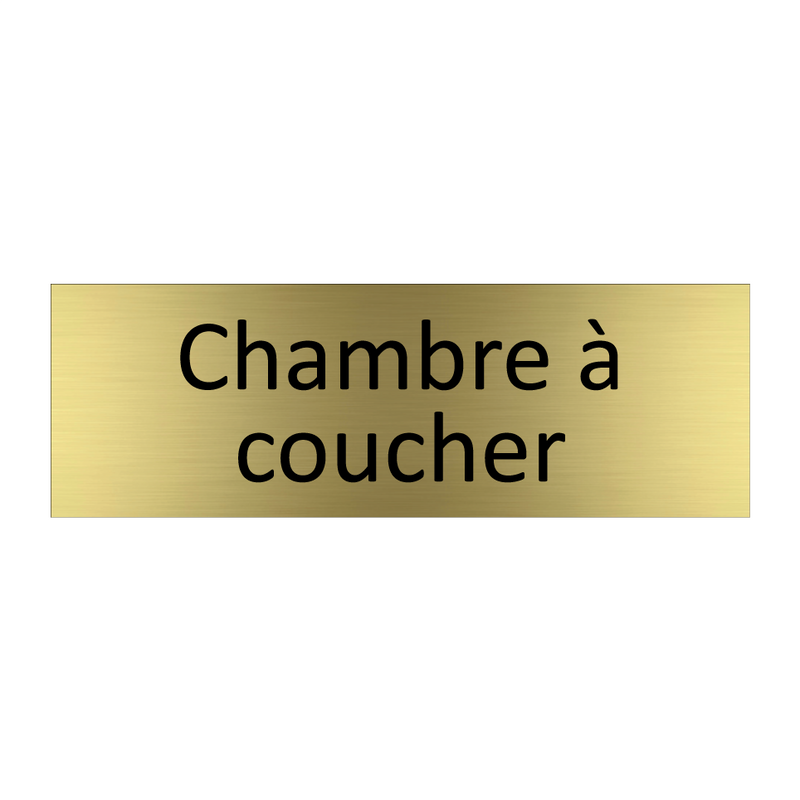 Chambre à coucher