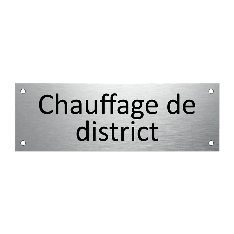 Chauffage de district