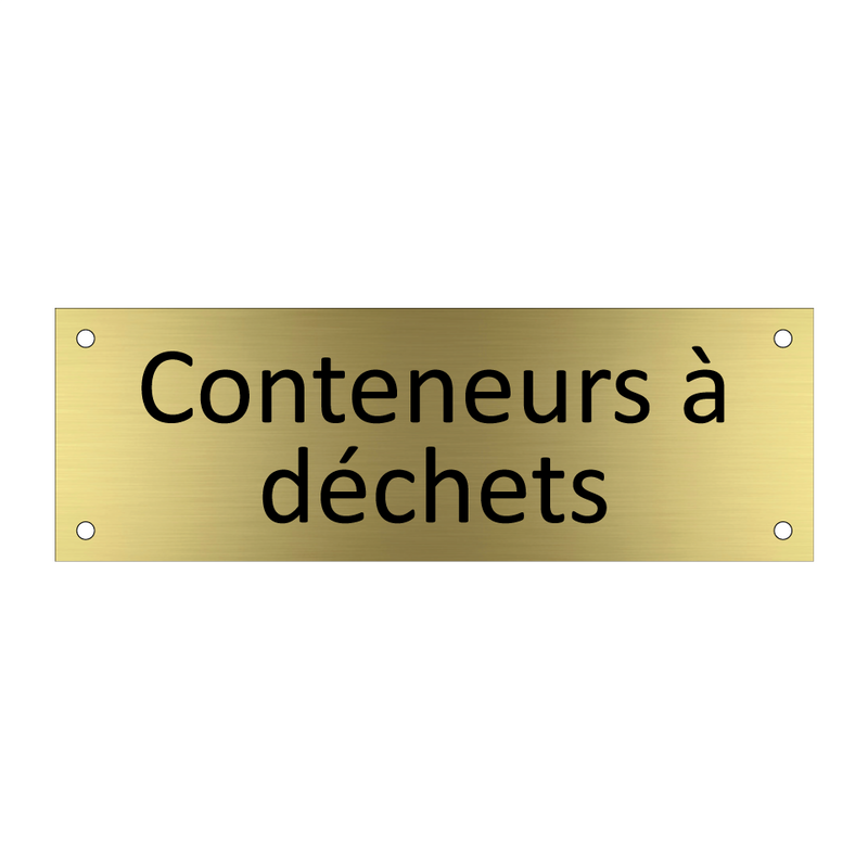 Conteneurs à déchets