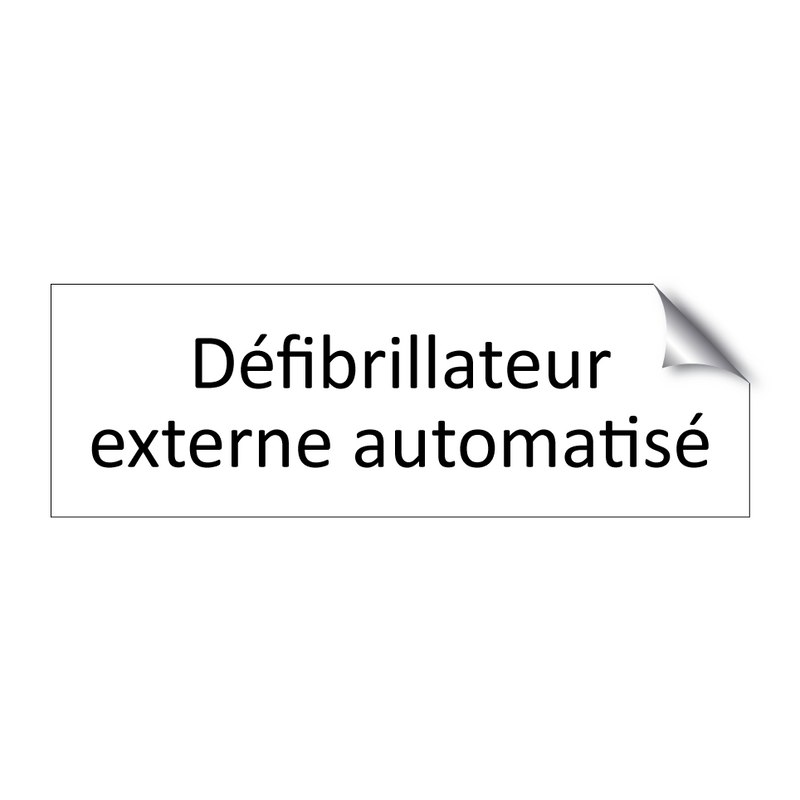 Défibrillateur externe automatisé