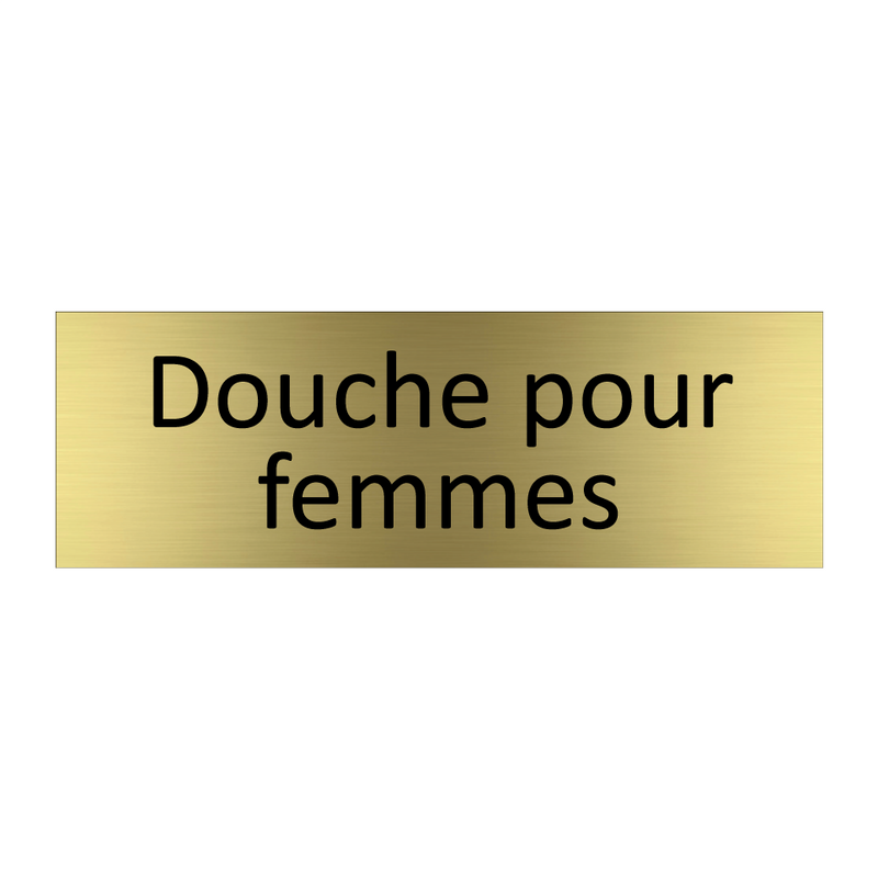 Douche pour femmes