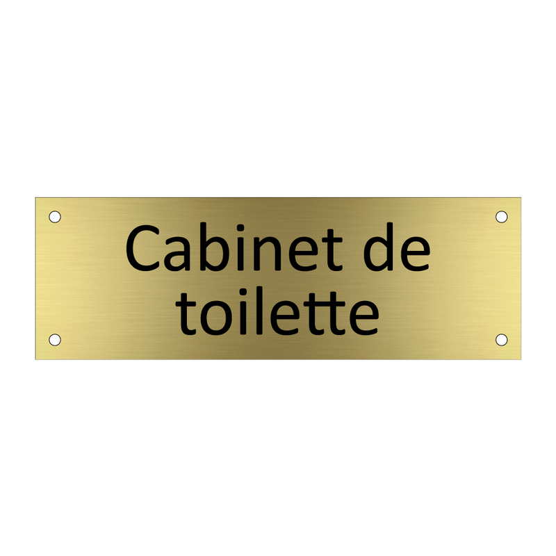 Cabinet de toilette