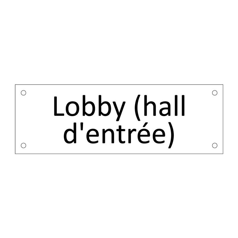 Lobby (hall d'entrée)