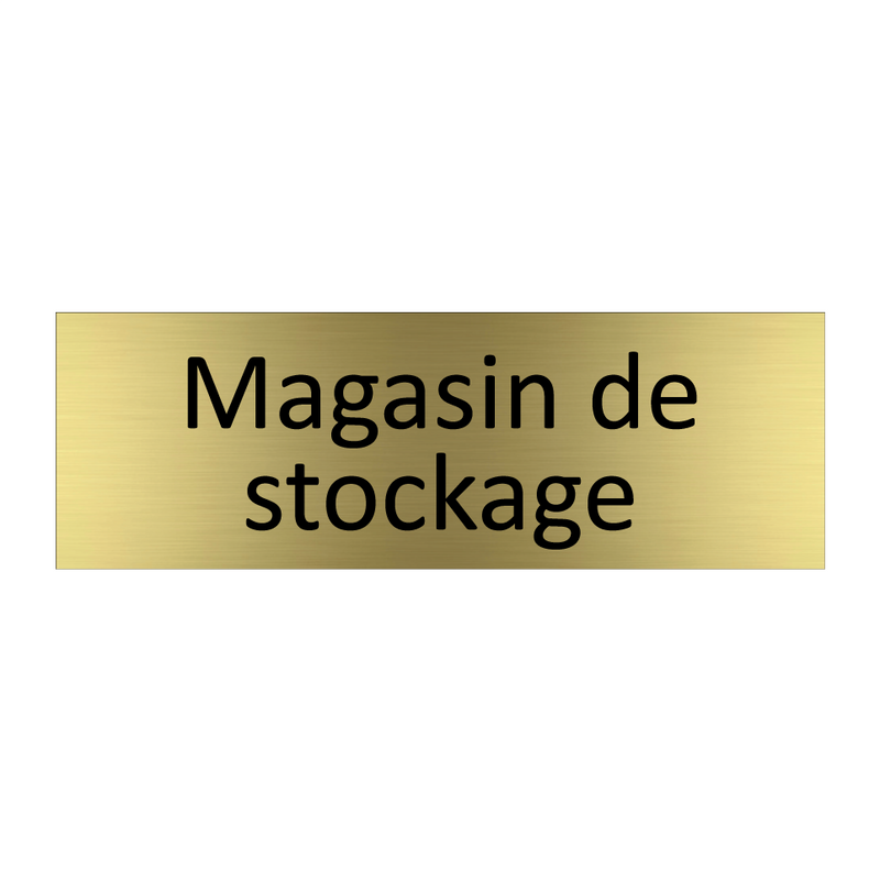 Magasin de stockage