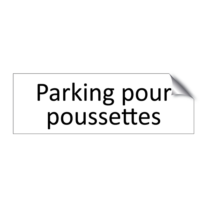 Parking pour poussettes