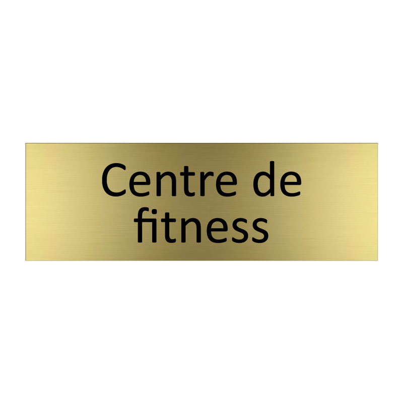 Centre de fitness