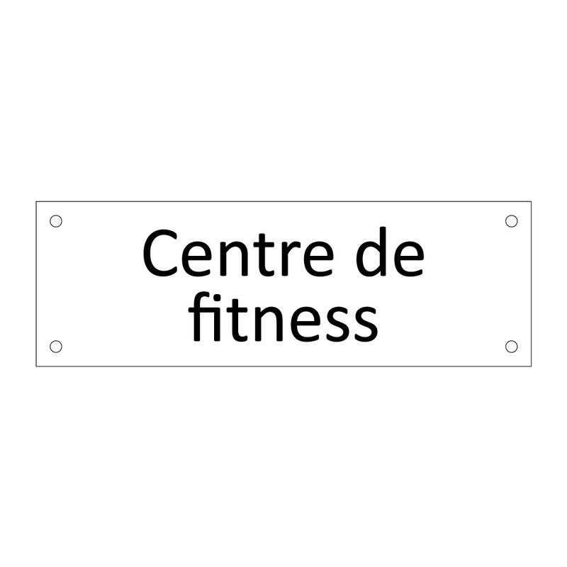 Centre de fitness