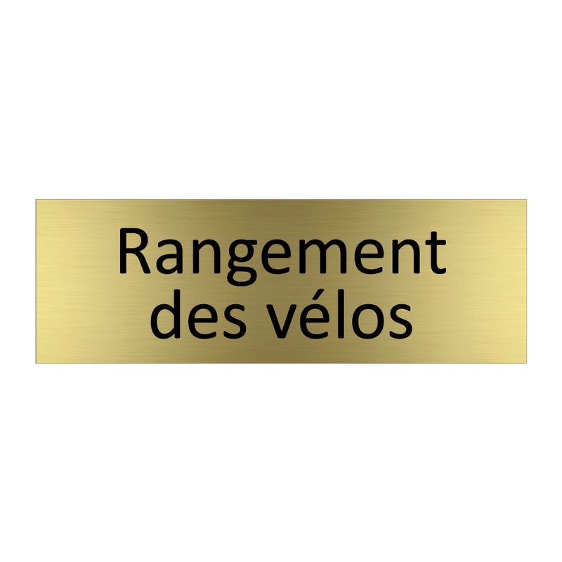 Rangement des vélos