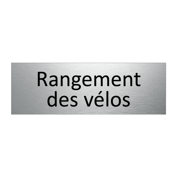 Rangement des vélos