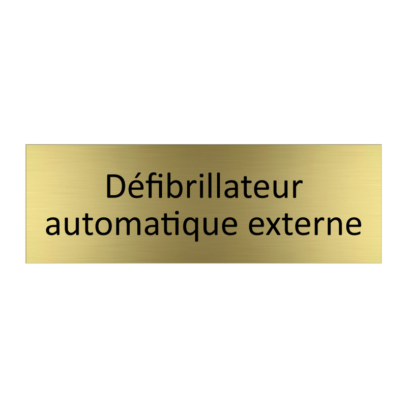 Défibrillateur automatique externe