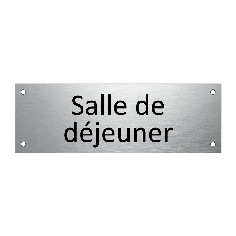 Salle de déjeuner