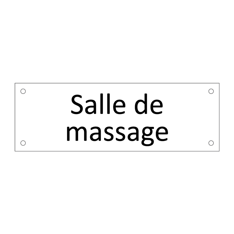 Salle de massage