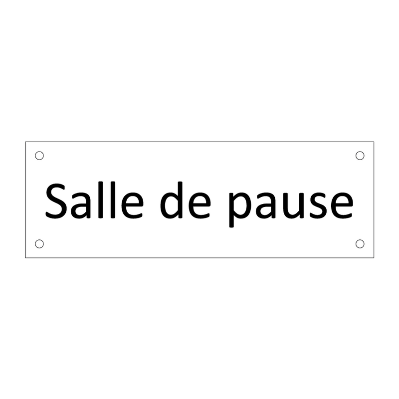 Salle de pause