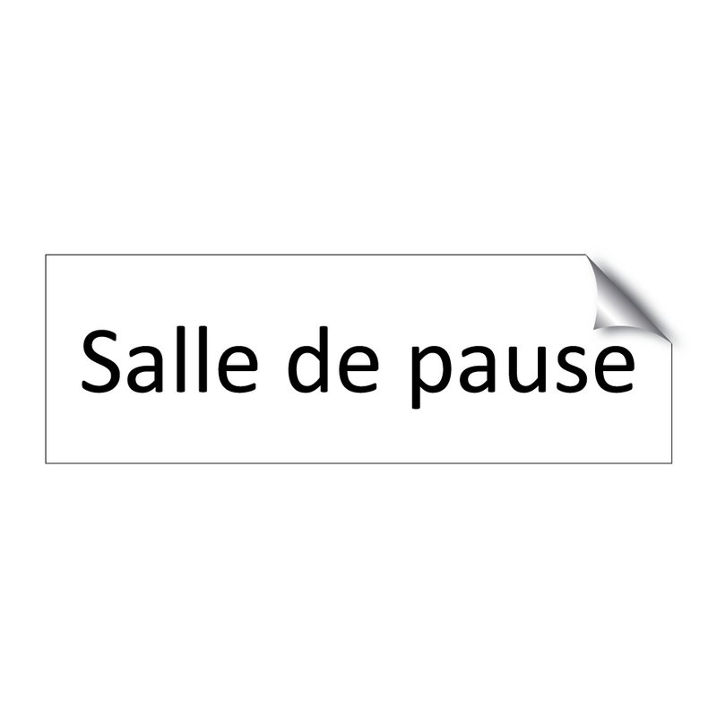 Salle de pause