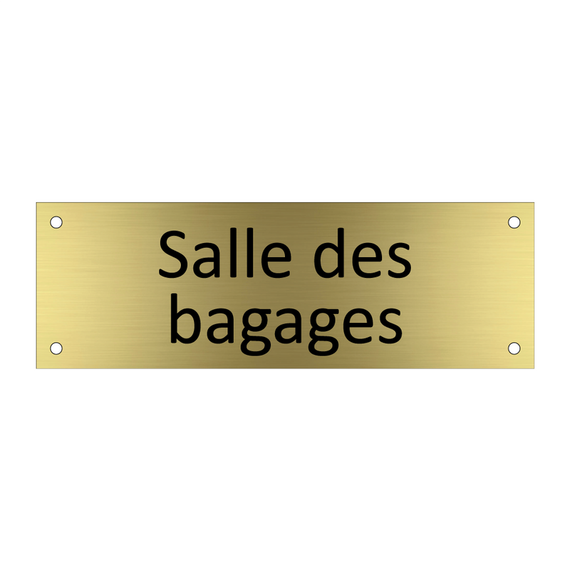 Salle des bagages