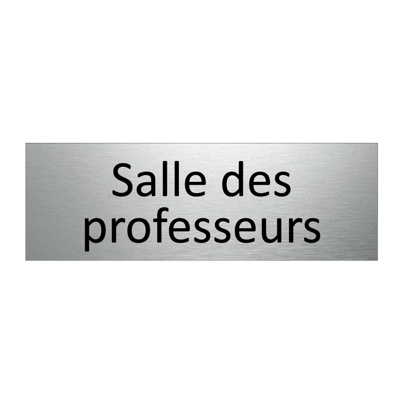 Salle des professeurs