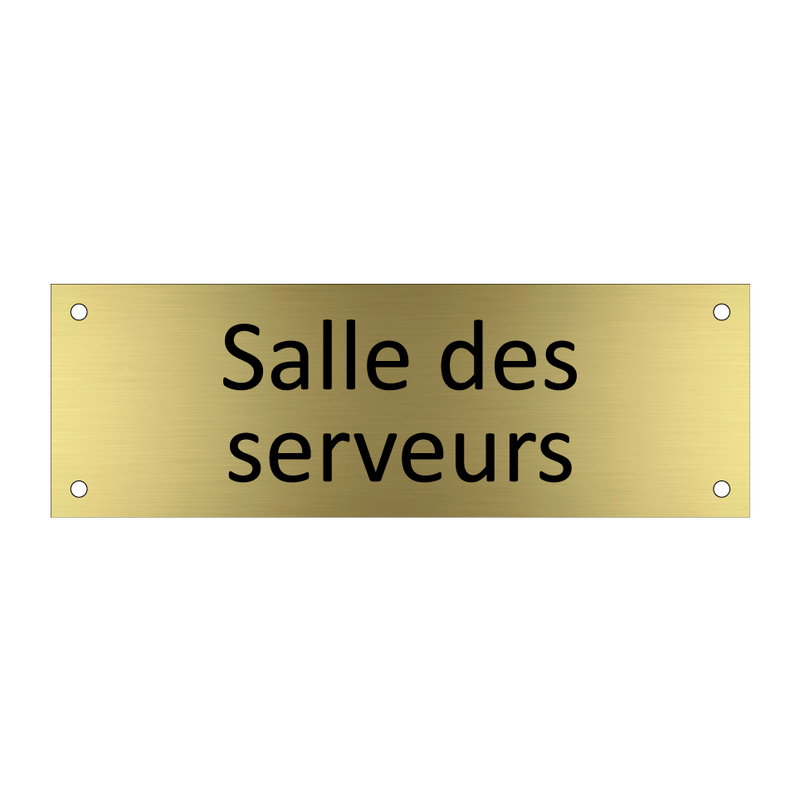 Salle des serveurs