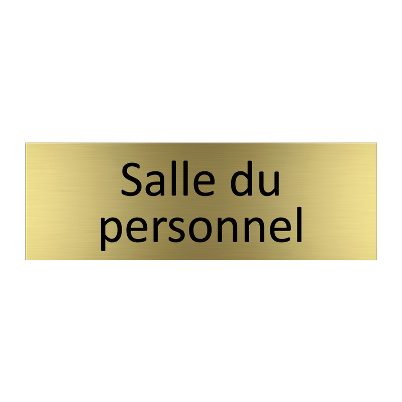 Salle du personnel