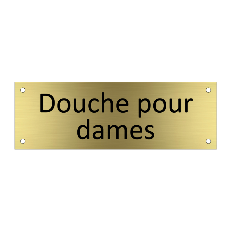 Douche pour dames