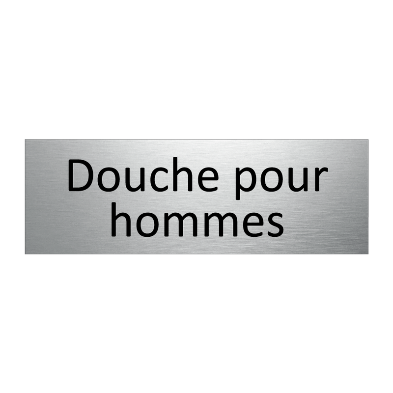 Douche pour hommes