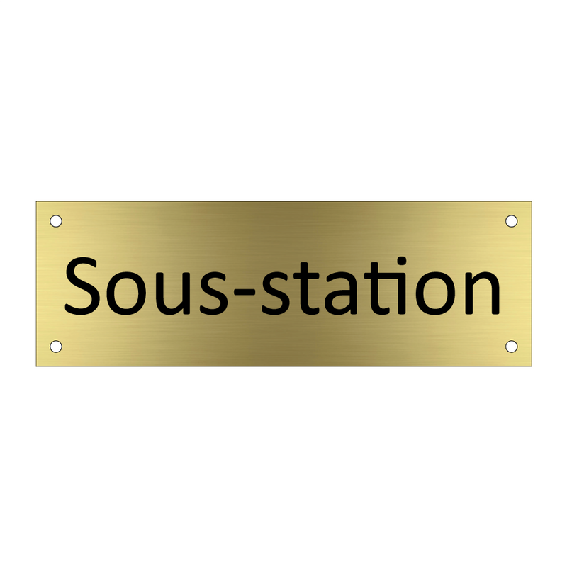 Sous-station & Sous-station & Sous-station