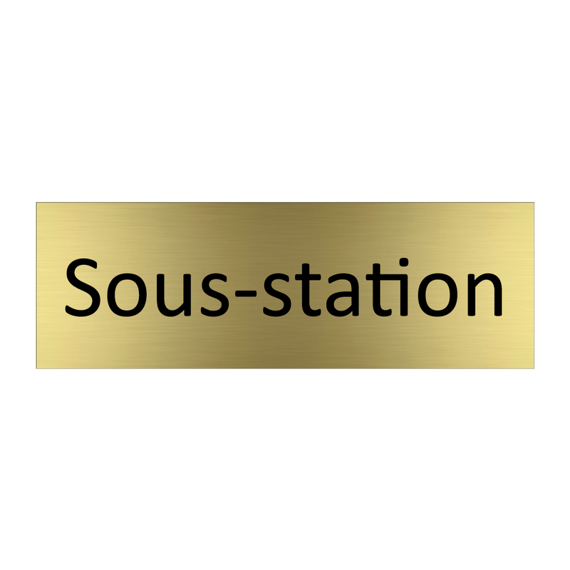 Sous-station & Sous-station & Sous-station & Sous-station & Sous-station & Sous-station