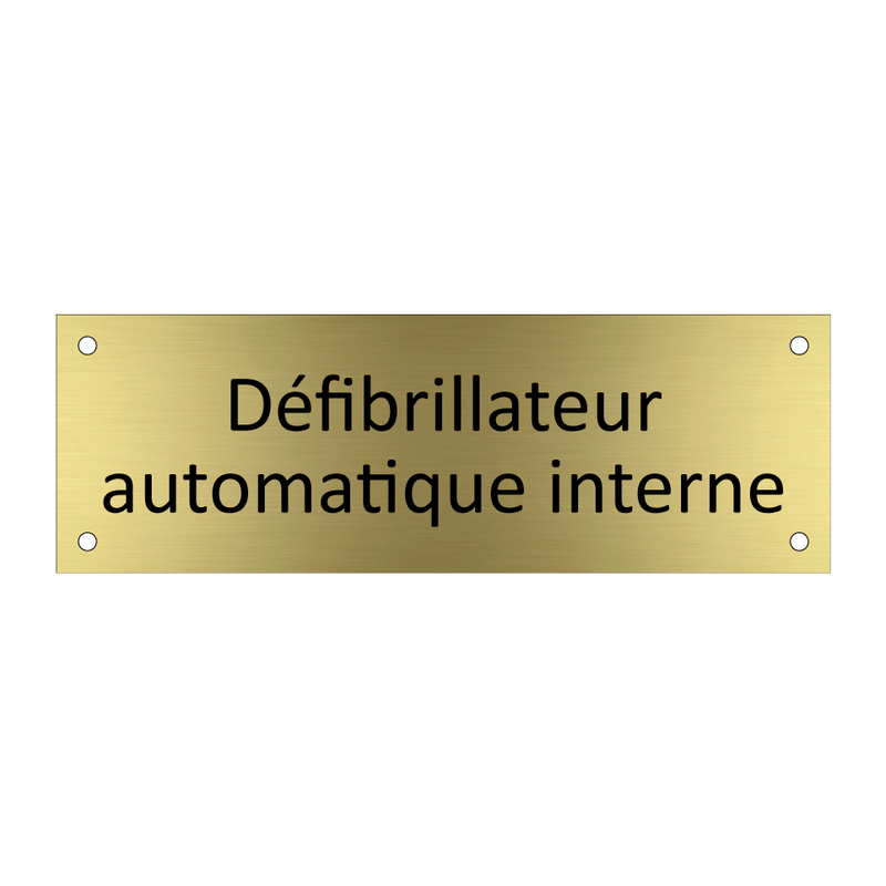 Défibrillateur automatique interne