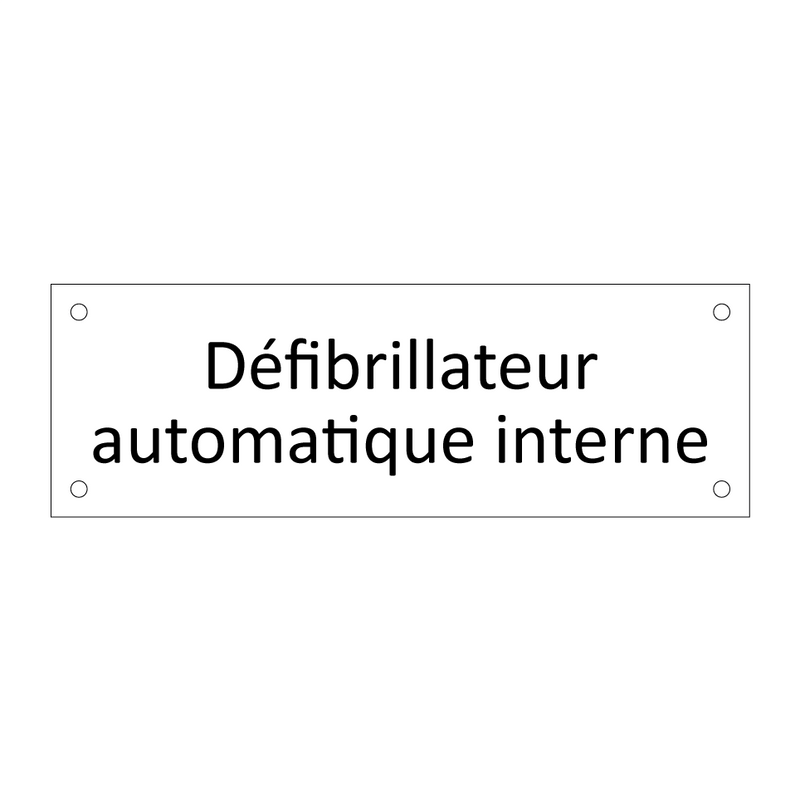 Défibrillateur automatique interne