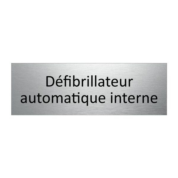 Défibrillateur automatique interne