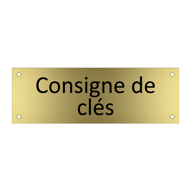 Consigne de clés