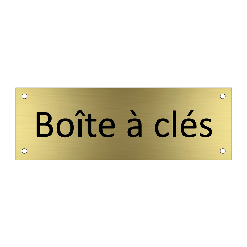 Boîte à clés