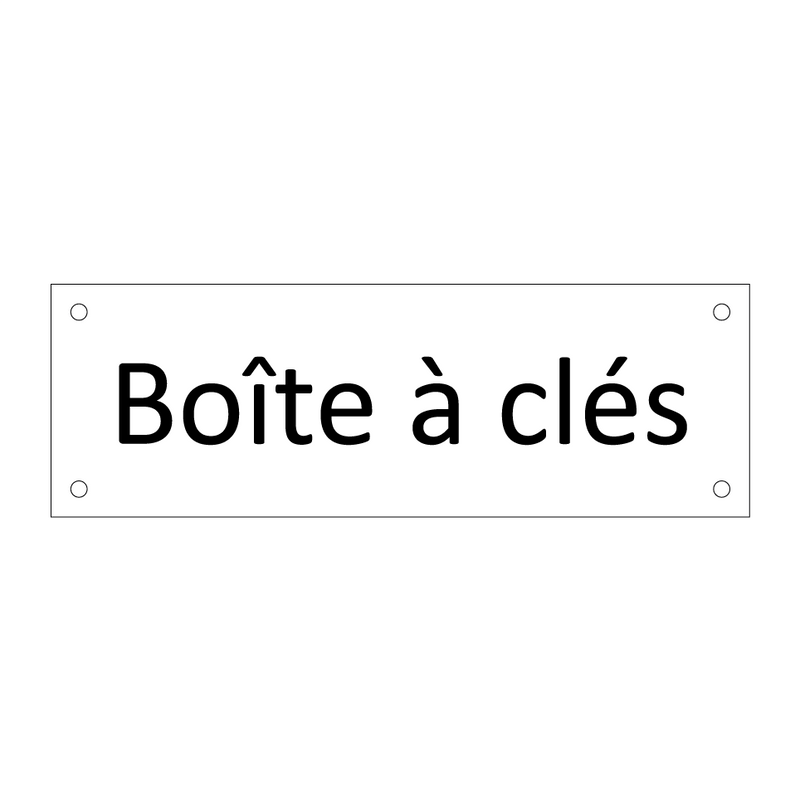 Boîte à clés