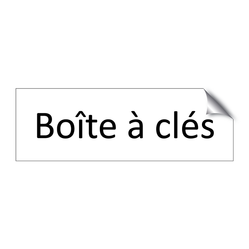 Boîte à clés