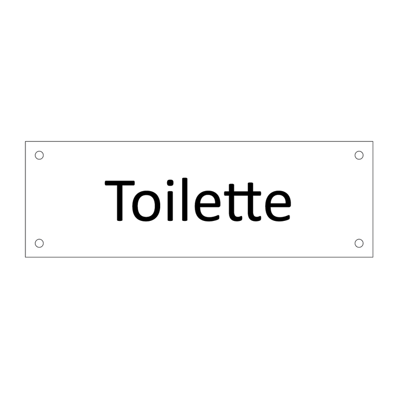 Toilette & Toilette & Toilette