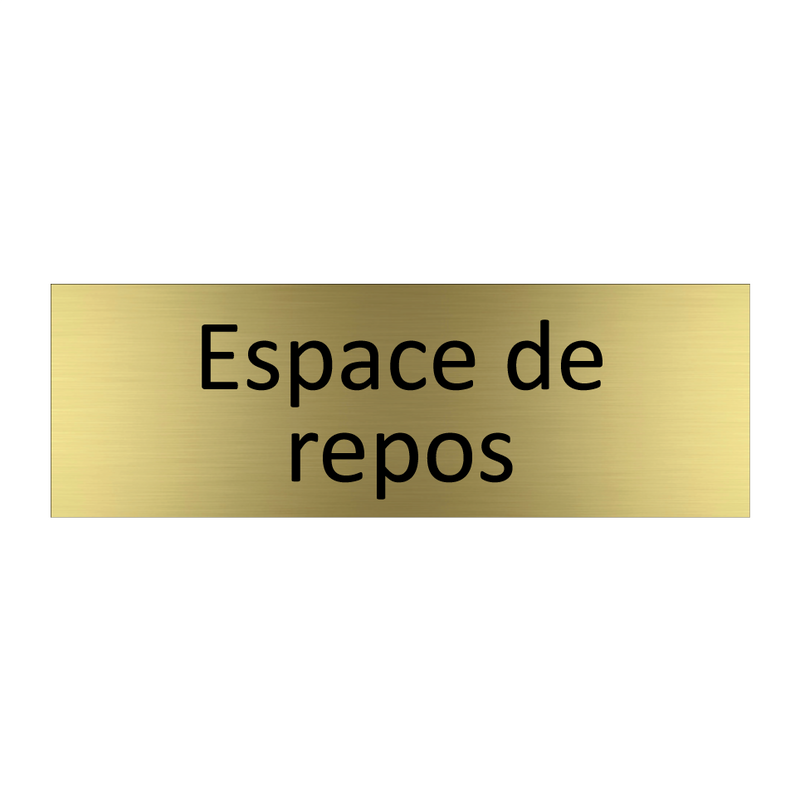 Espace de repos