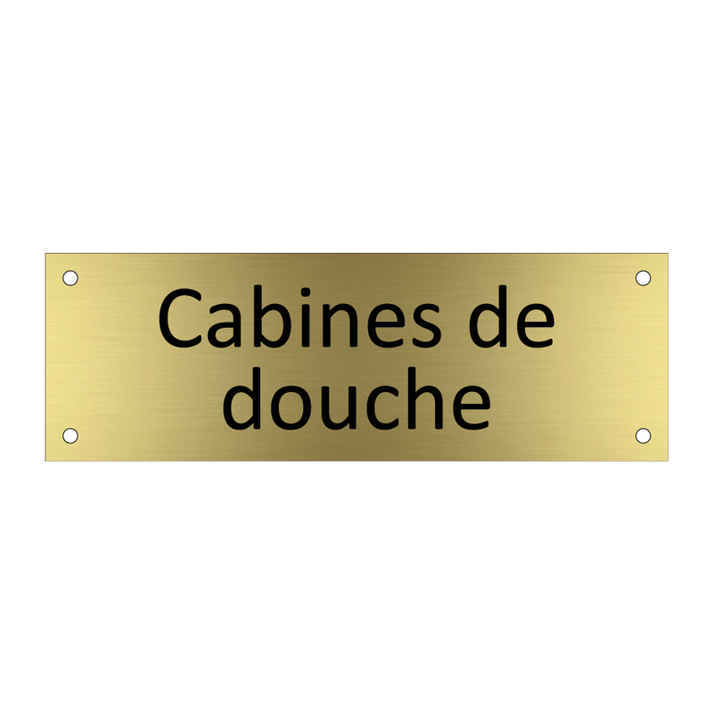 Cabines de douche