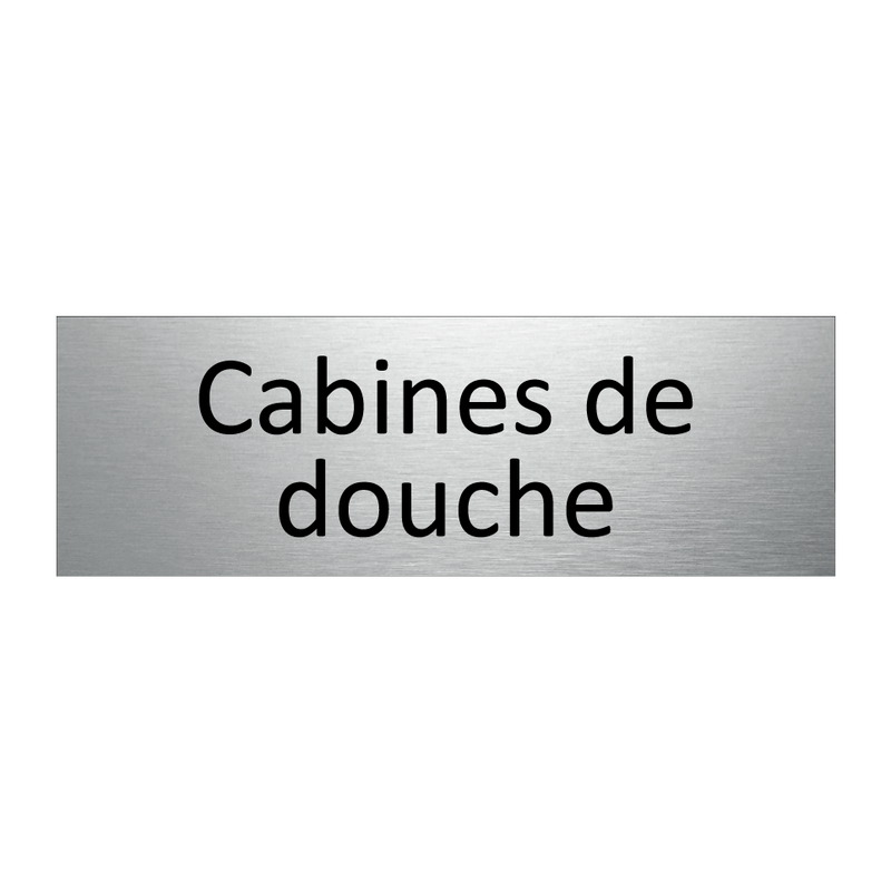 Cabines de douche