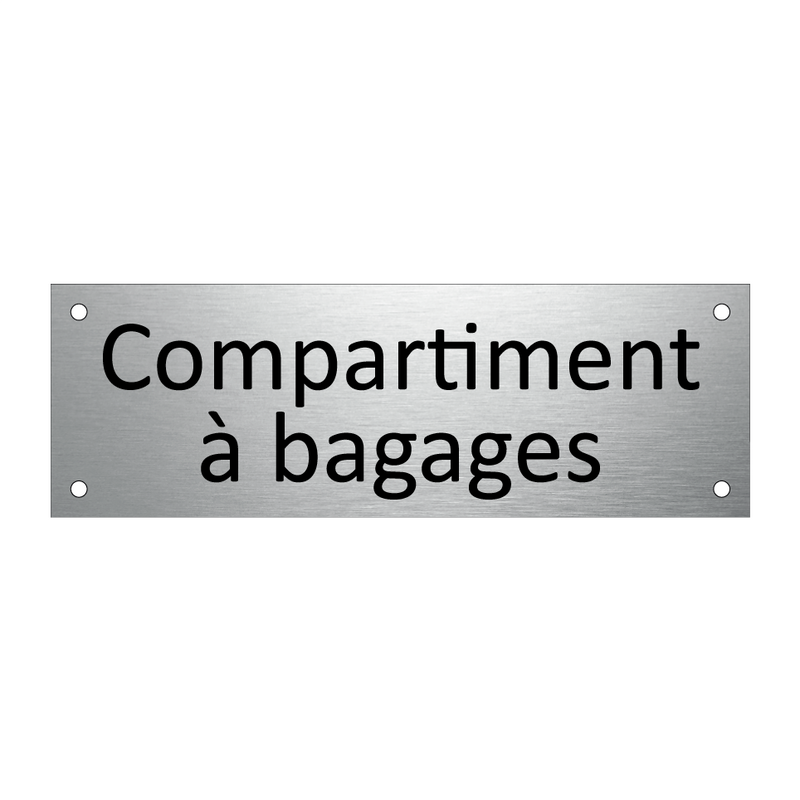 Compartiment à bagages