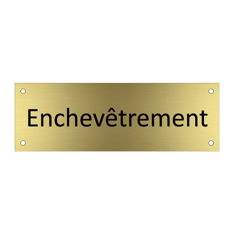 Enchevêtrement & Enchevêtrement & Enchevêtrement