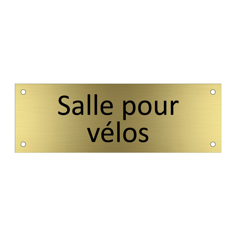 Salle pour vélos