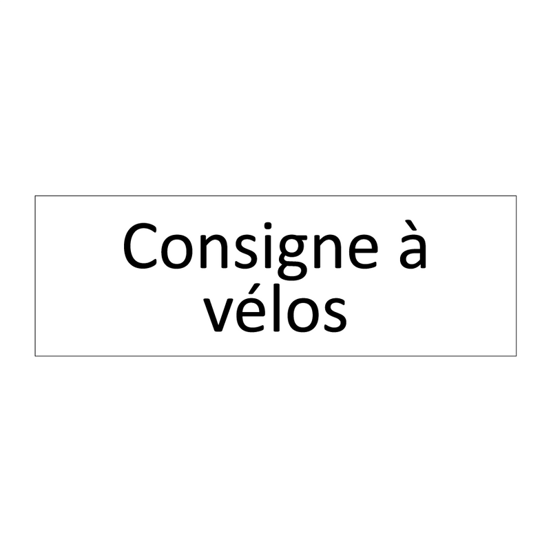 Consigne à vélos