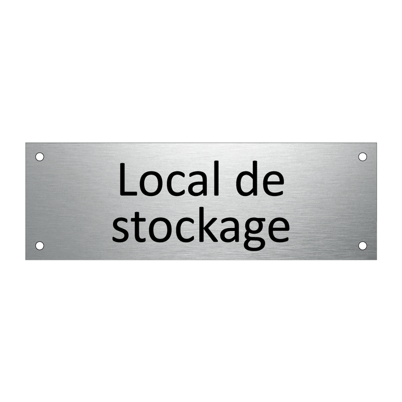 Local de stockage